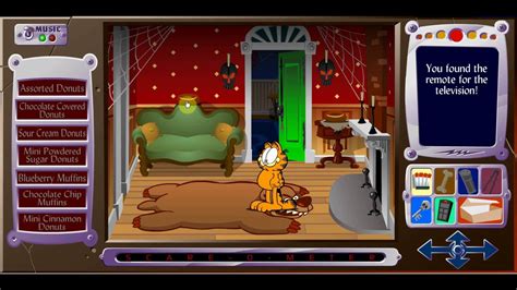 garfield horror game friv - jogo de misterio do Garfield